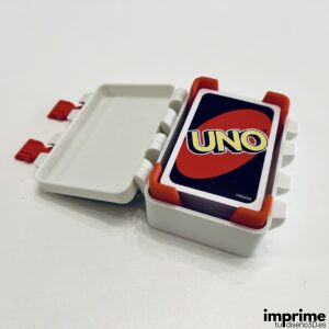 Funda para cartas UNO en impresión 3D