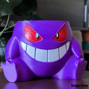 Maceta Gengar de Pokemon en impresión 3D