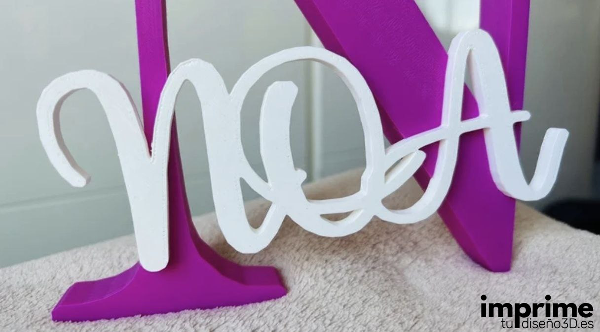 Nombre Personalizado en 3D