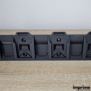 Soporte para 4 baterías Parkside X 20V en impresión 3D